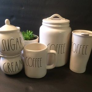 Rae Dunn Coffee Set